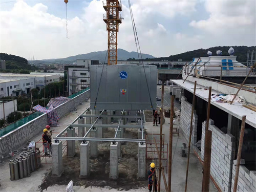 圓形冷卻塔底盤漏水的原因及修補辦法,圓形冷卻塔