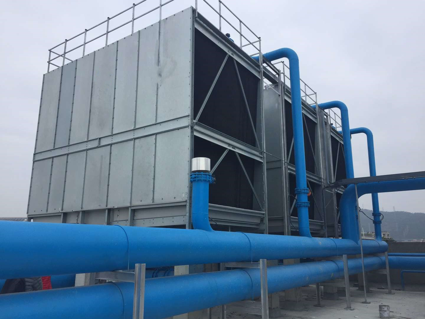 閉式冷卻塔換熱器結垢怎么辦?